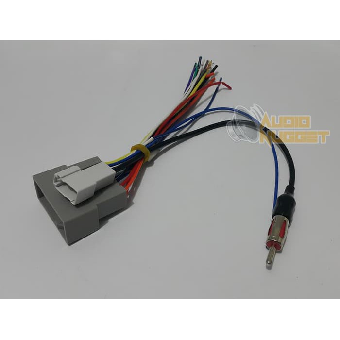 aksesoris interior / ekterior mobil SOCKET SOKET AUDIO TAPE HEAD UNIT HONDA BRIO MOBILIO BRV HRV