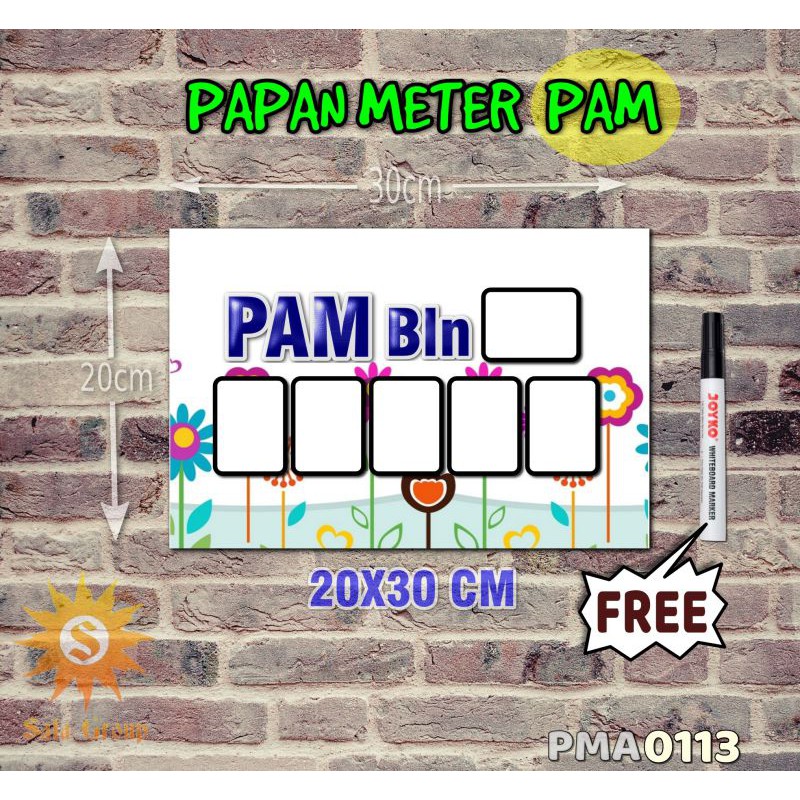 

Safa Papan Meter Listrik PLN PAM motif Unik - Floral 13