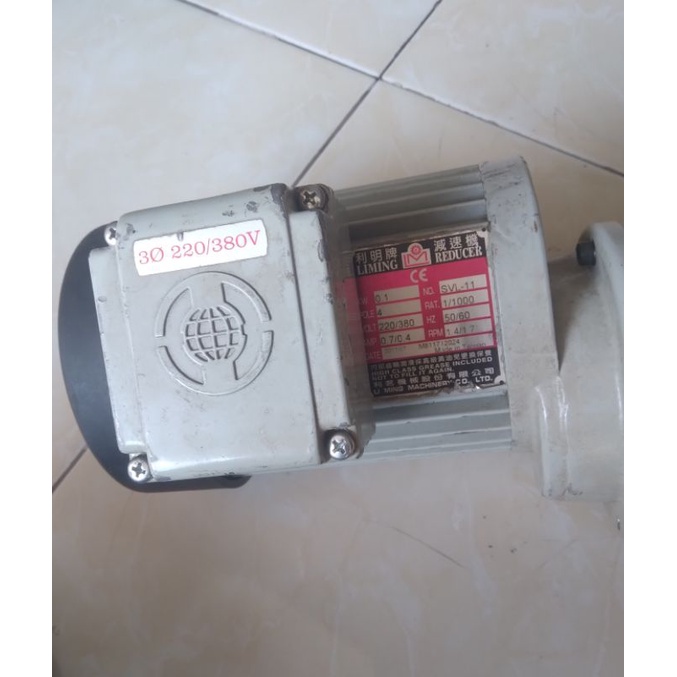 Ac Motor Gearbox 220/280V 0.1kw