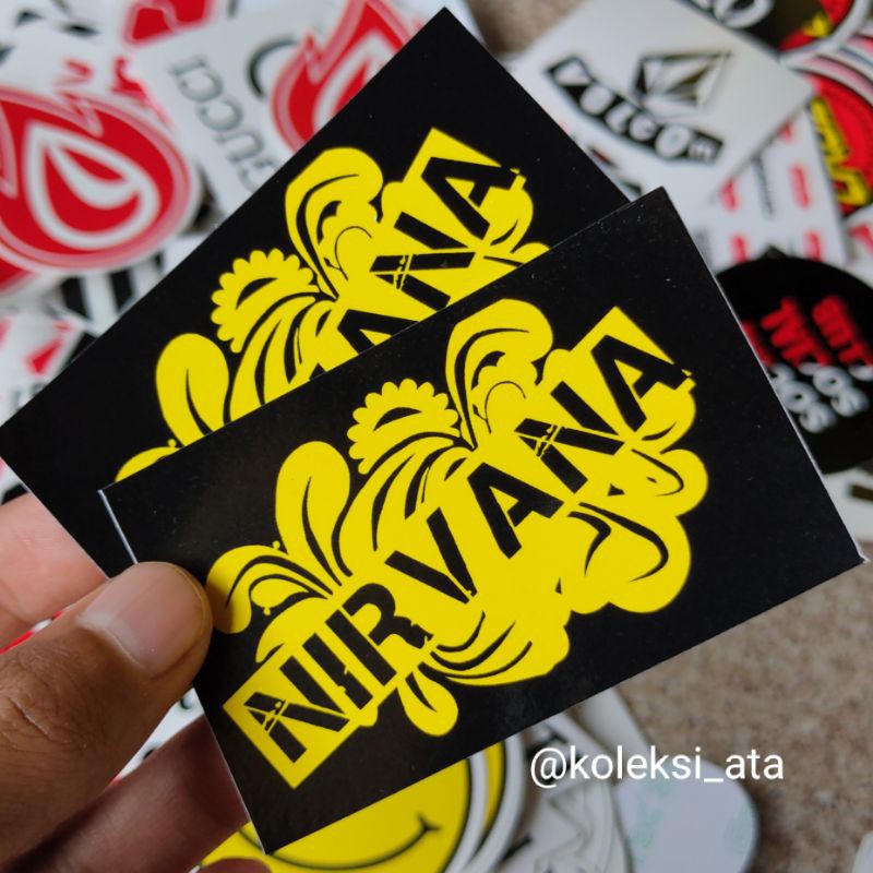 NIRVANA stiker