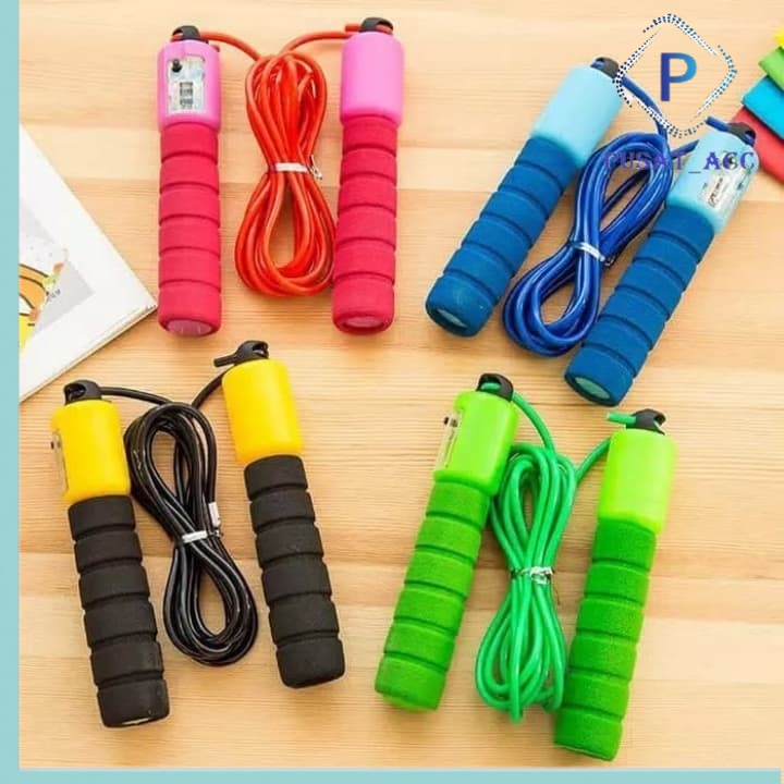 Jump Rope Skiping Soft Handle/Tali Lompat