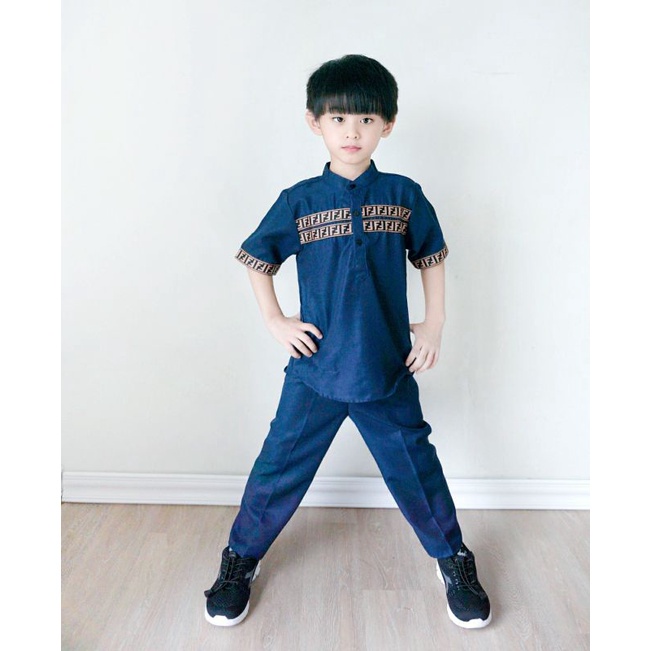 Baju Koko Anak Laki-Laki Terbaru / Setelan Baju Koko Anak Cowok Murah Terbaru 2022
