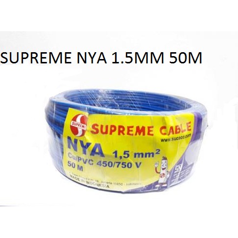 SUPREME KABEL NYA 1,5MM 50M - 1,5MM 100M