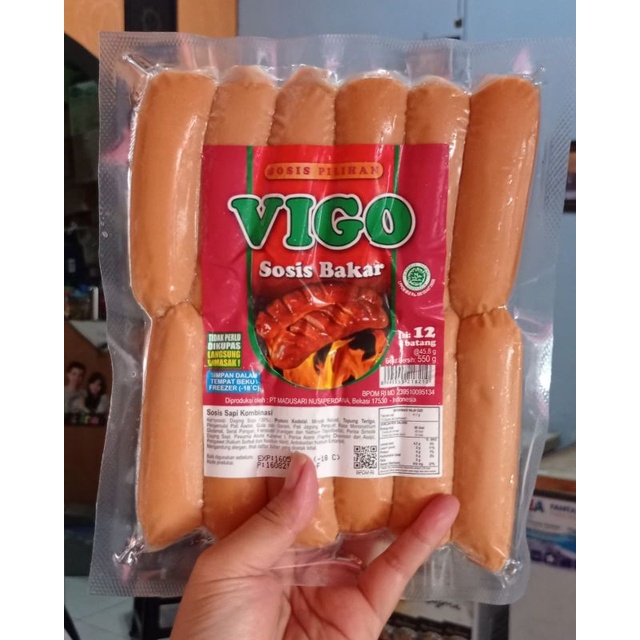 

Vigo sosis bakar mini isi 12 pcs