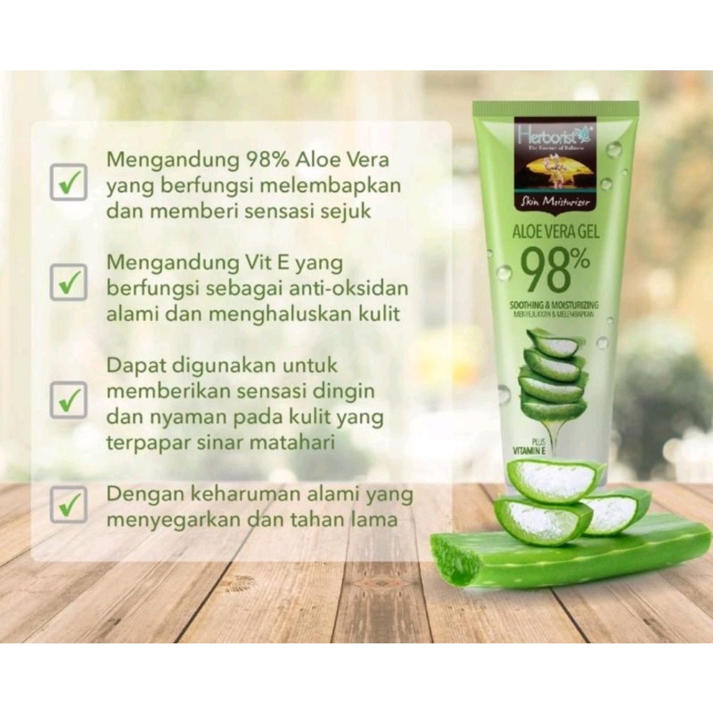 Herborist Aloe Vera Gel Tube 100gr