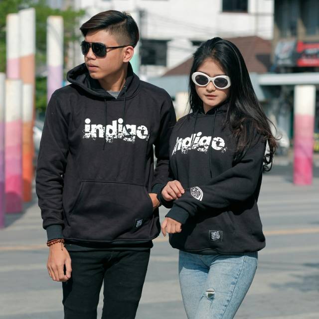 Sweater Hoodie Original INDIGO