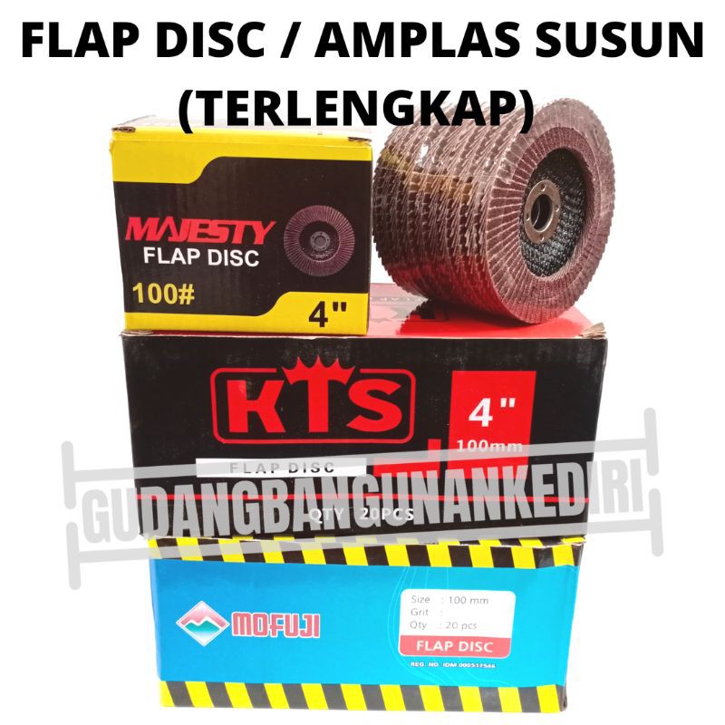 amplas susun / amplas flapdisc / flap disc