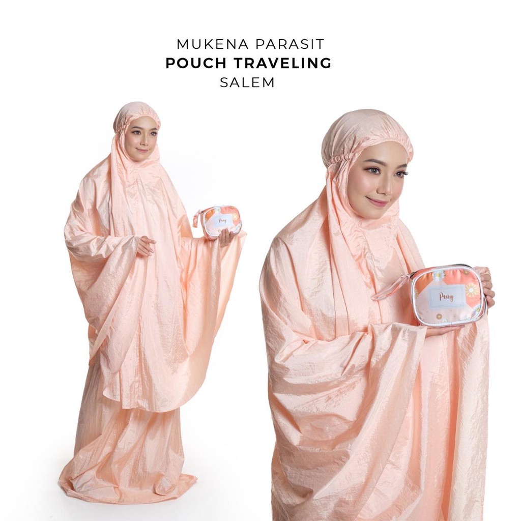 Mukena Parasit Jumbo Pouch Traveling (PRAY)