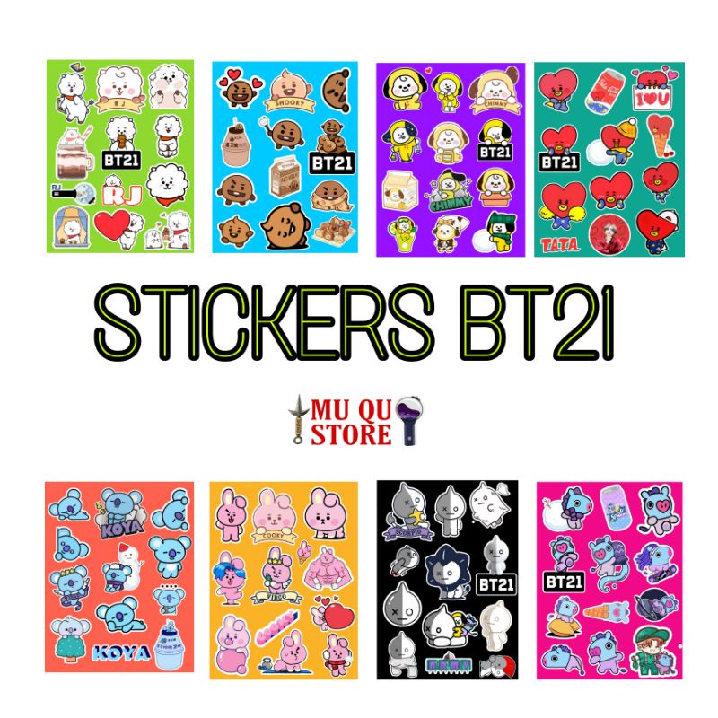 

STICKER BT21