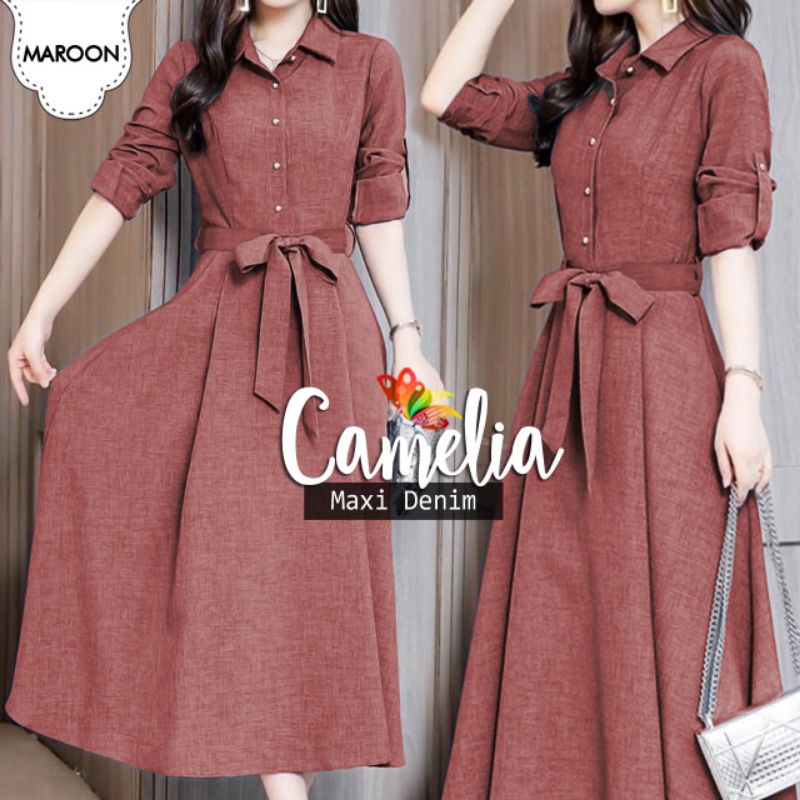 MAXY FASHION CAMELIA, KATUN SUPERNOVA, MAXY DRESS, 3 UKURAN