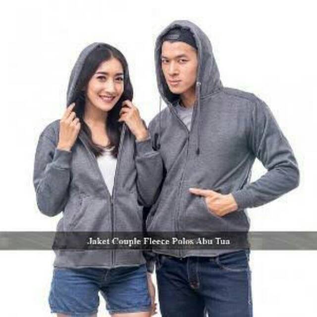 Jaket Sweater Polos Pria Wanita Hoodie ZIPPER Polos Distro Murah