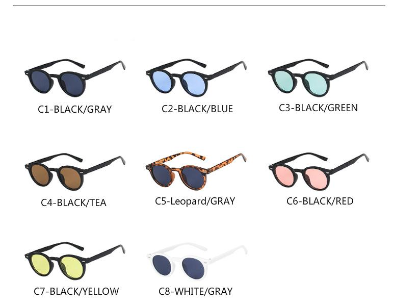 2020 new HEY round retro fashion sunglasses for men and women