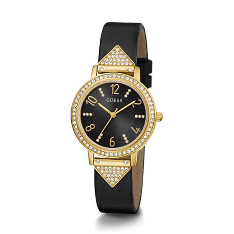 Guess Ladies Watch Black TRI LUXE - GW0473L2