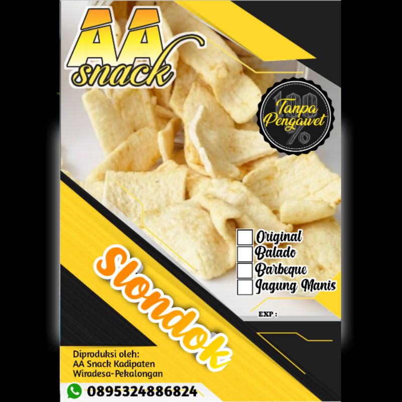 

KRUPUK SLONDOK KHAS PEKALONGAN ENAK DAN RENYAH