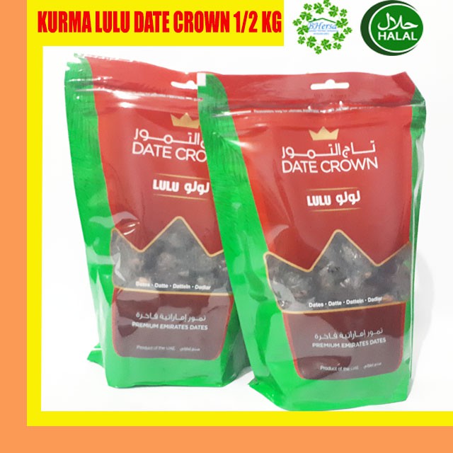 Kurma Lulu Date Crown - Kurma Lulu - Kurma 1/2 Kg