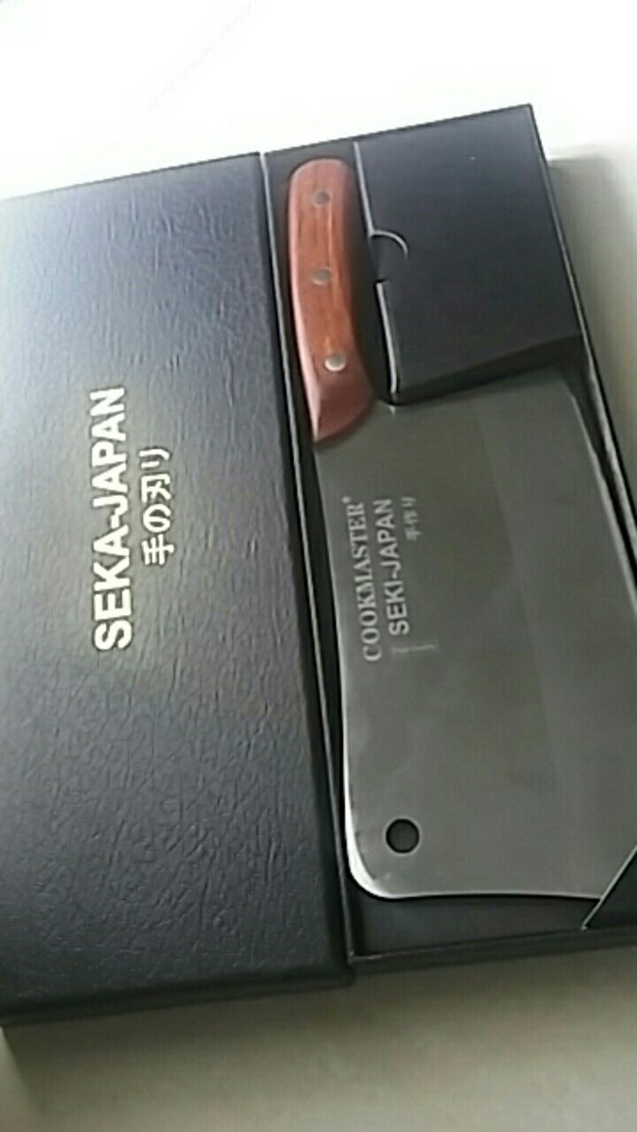 Pisau Golok Daging / Chopper Knife Stainless Steel Seki-japan Hy732002