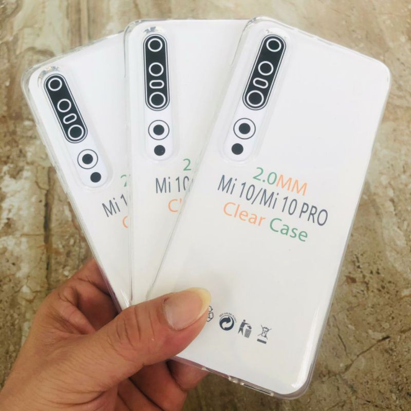 Silikon Jelly Soft Case Bening Xiaomi Mi 10 Mi 10 Pro Softcase