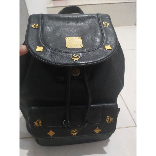 PL original MCM Ransel Kulit...  #SOLD