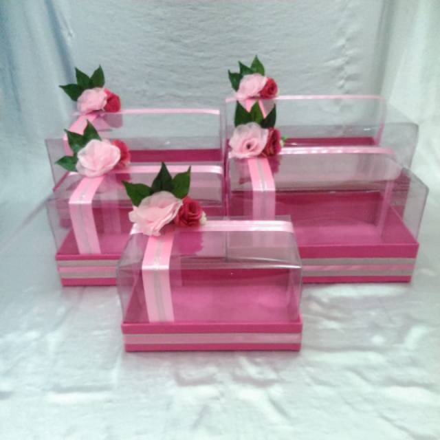 Kotak seserahan 1 set isi 5