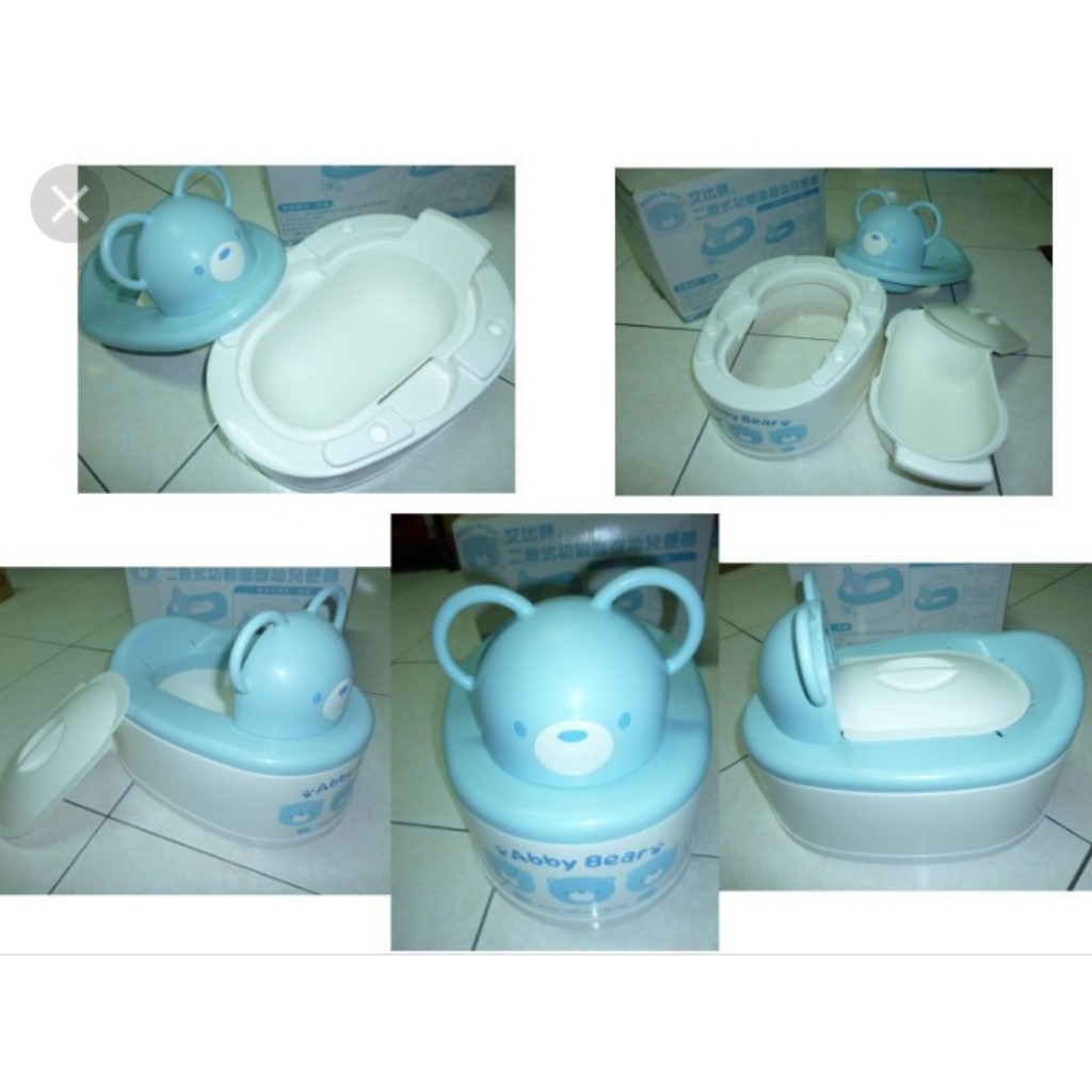 Abby Bear Pispot Stylist Toilet anak 13085