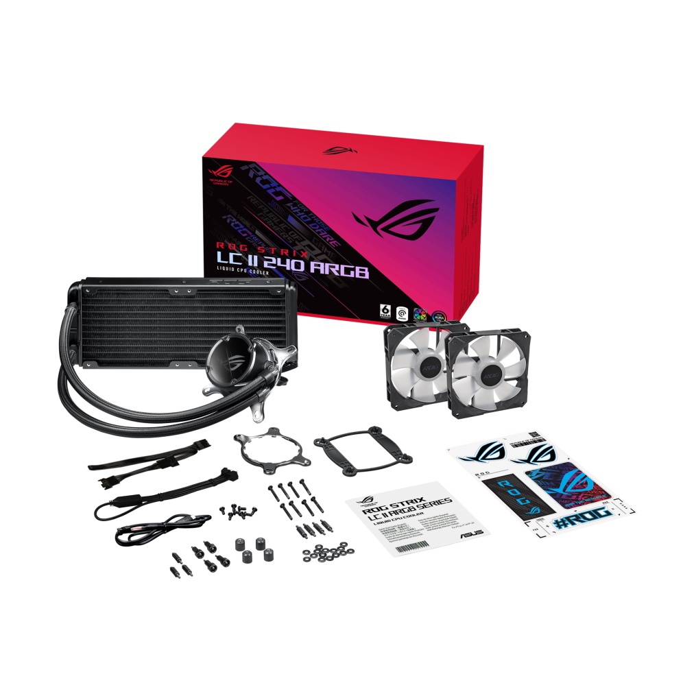 ASUS ROG STRIX LC II 240 ARGB Liquid CPU Cooler