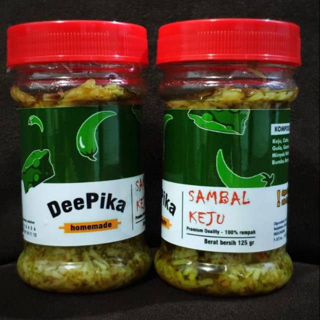 

Sambal keju DeePika 125 gram