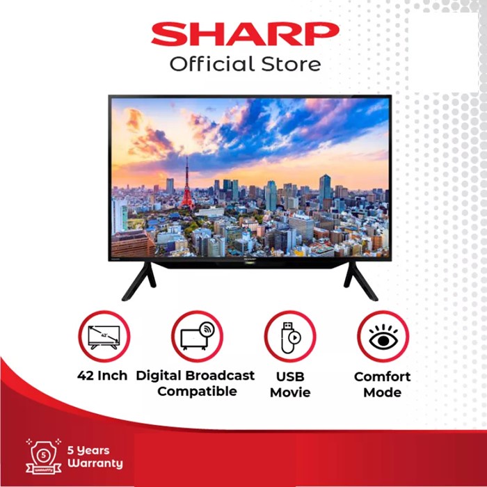 TV LED SHARP 2T-C42BD1I 42 INCH FHD DIGITAL 42BD1I