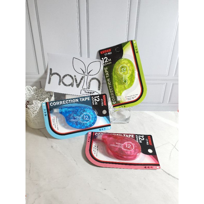 tipex roll Kenko CT 903 panjang 12 meter/correction tape