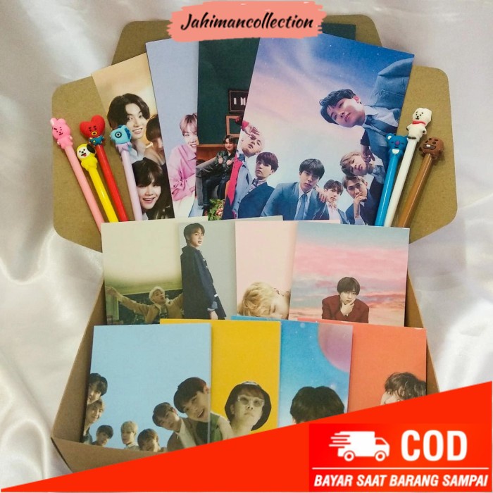 

✨ BISA COD ✨ Paket memo BTS / Paket memo pad BTS / Paket notes BTS