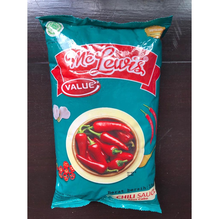 

MCLEWIS Chilli Sauce LP 1kg Saus Sambal