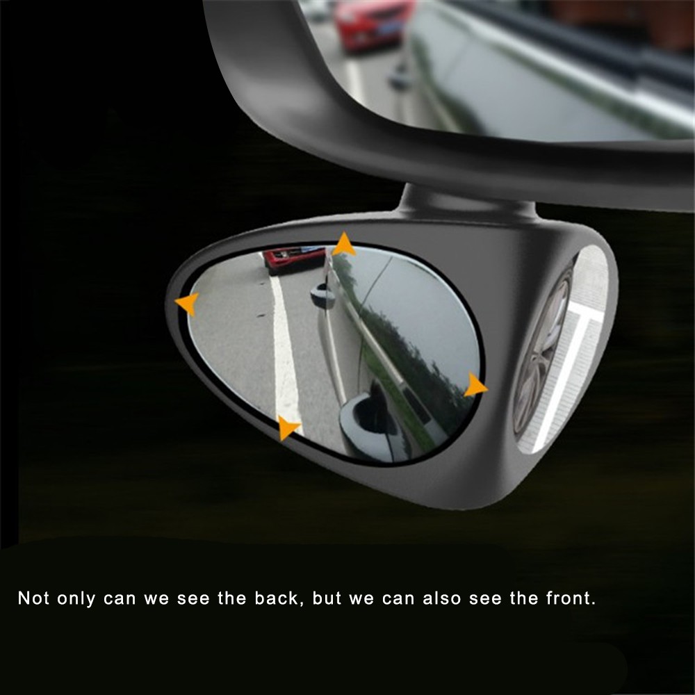 Double vision blind spot auxiliary lens Wide angle lens Rear mirror Rear mirror