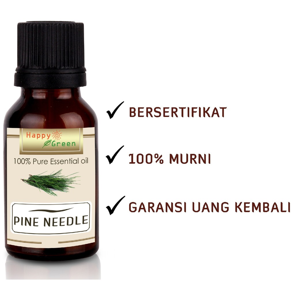 Happy Green Pine Needle Essential Oil - Minyak Pinus Jarum Murni