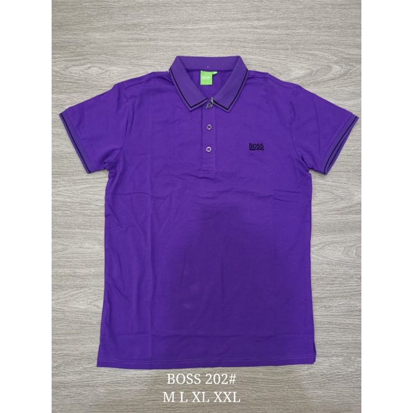 Kaos Kerah Pakaian dewasa pria Barang import bahan spandek grosir dan eceran 4warna dari china