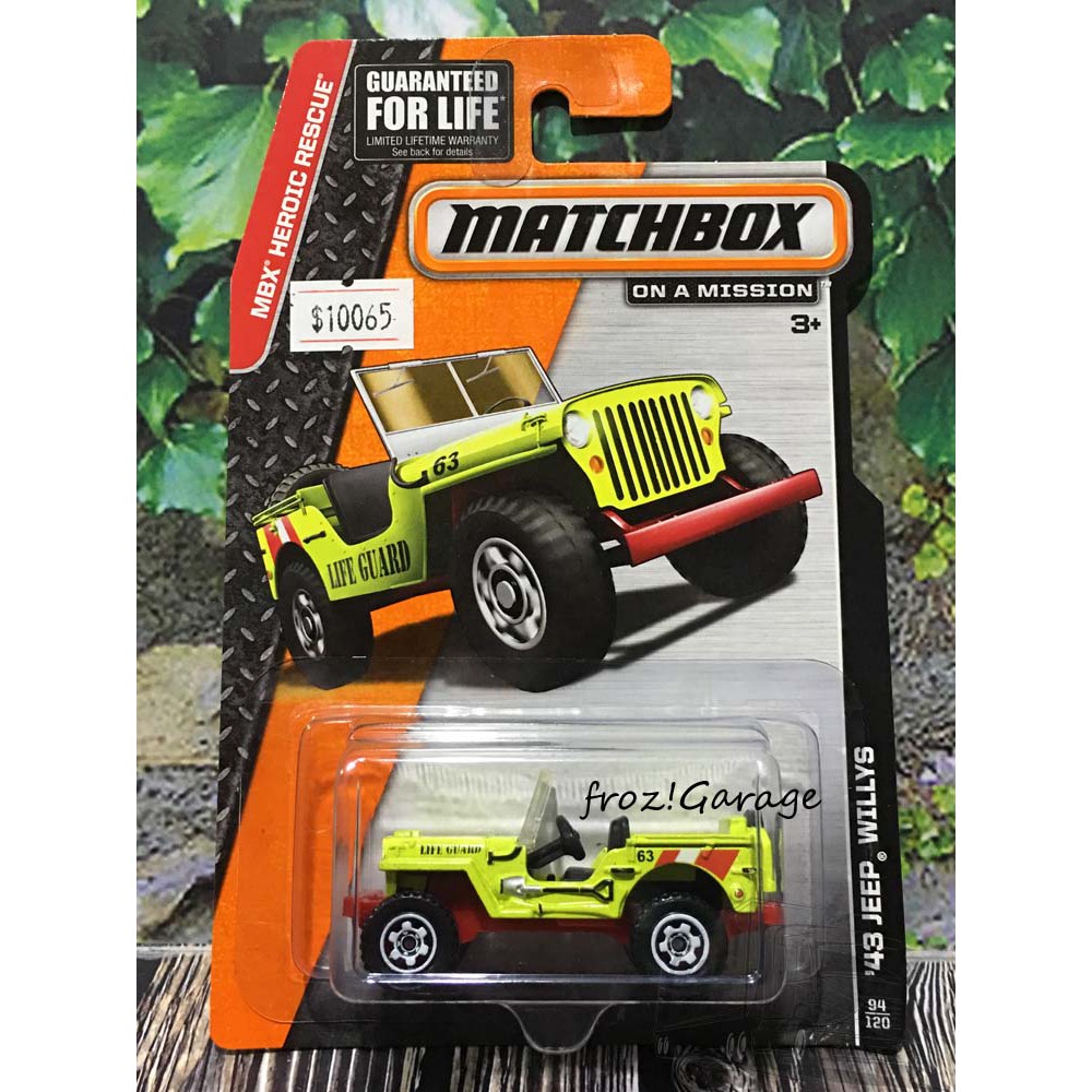 matchbox 43 jeep willys