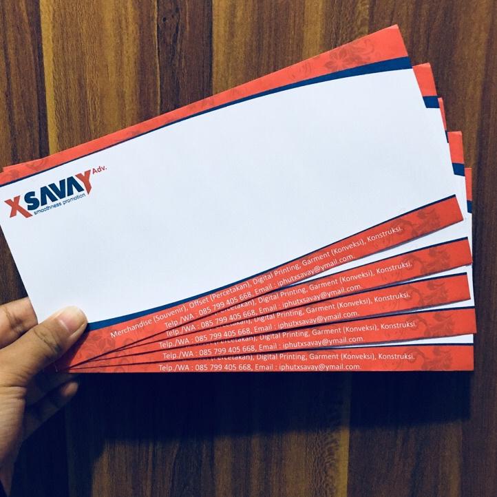 

Harga Bersahabat.. Cetak Amplop Kantor / Amplop Putih / Amplop Desain Ukuran No.90 (110 x 230 mm) isi 50 Pcs
