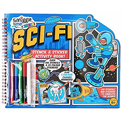 

Murah Smiggle Stencil Sticker & Stamp Activity Book - Buku Sticker Smiggle Bagus