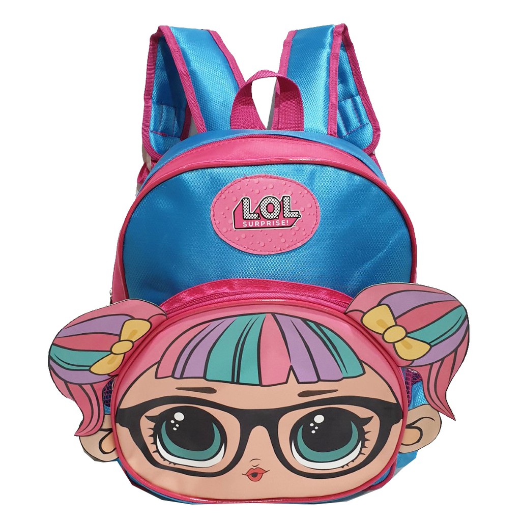 PROMO TAS Ransel Anak TK Atau Play Group / Paud Bahan Tahan Air Gambar Anak Cewek Lengkap