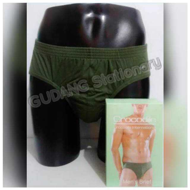 CROCODILE Briefs CD Pria 521-242 [ Isi 3 piece ]