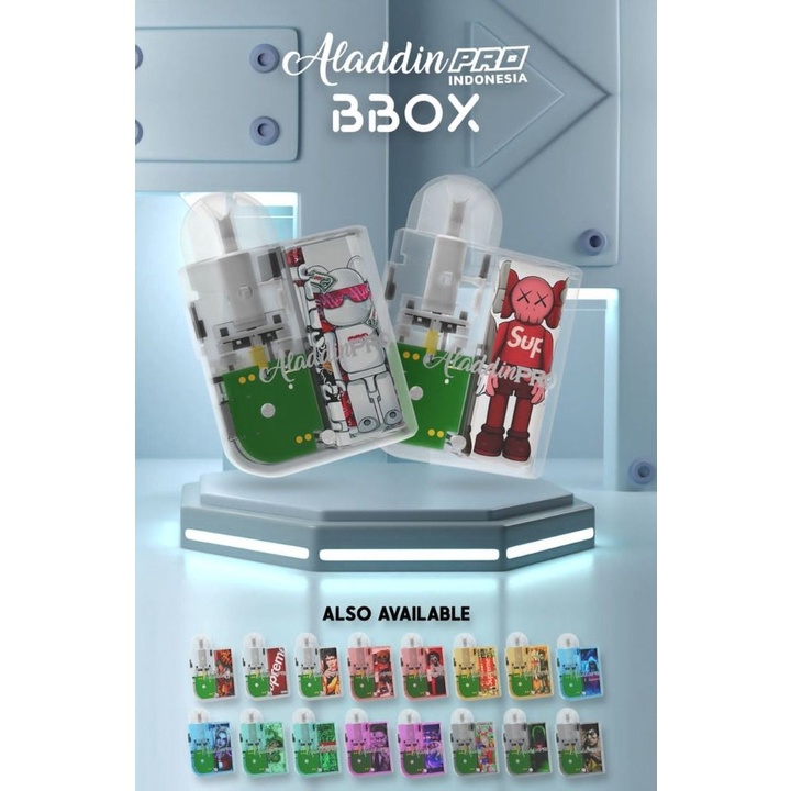 Authentic Aladdin BBOX Translucent Edition Pod Kit 700Mah