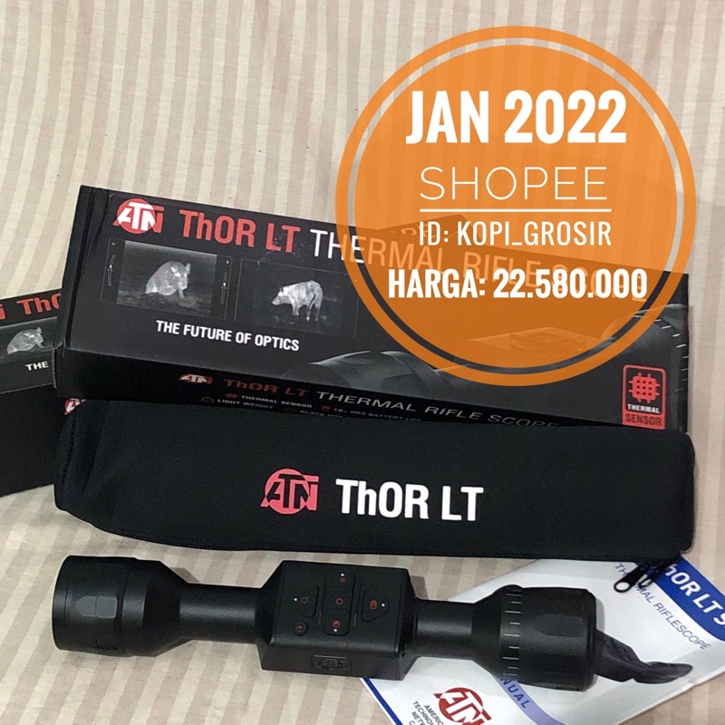 ATN Thor LT 3-6x Thermal Scope teropong nite vision