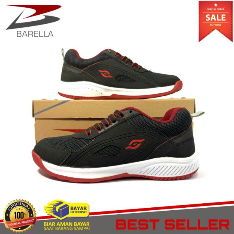 BARELLA sepatu pria badminton-sneaker kasual sport