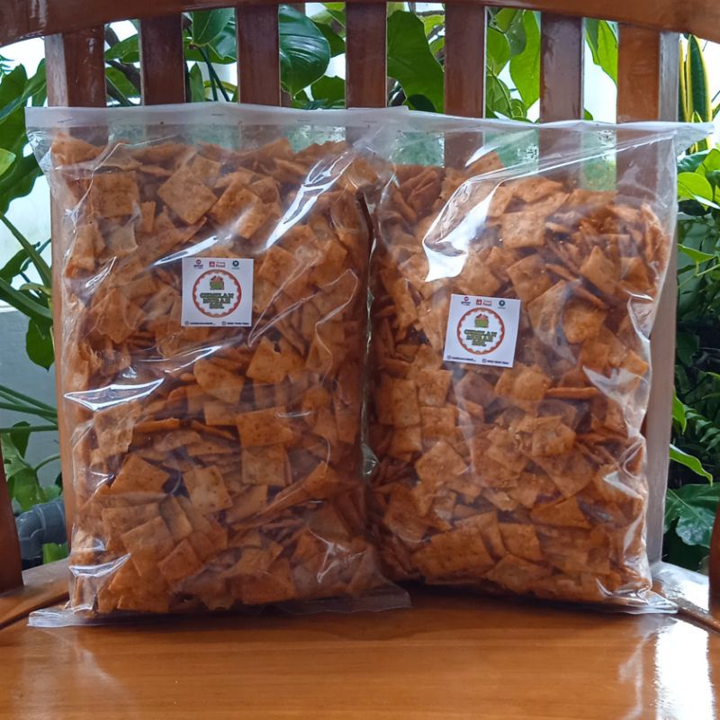 

Keripik Pangsit Pedas (500 Gram - 1 KiloGram)