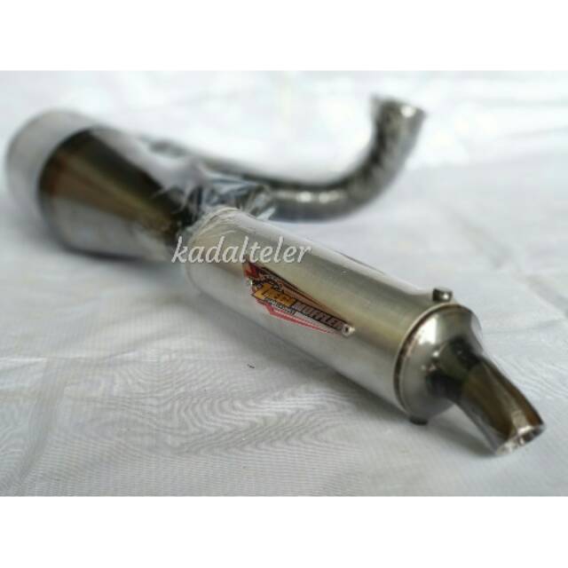 knalpot racing vespa kiri ZIEGI MUFFLER