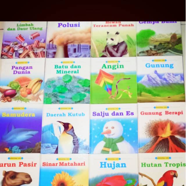 Ensiklopedia Mengenal Ilmu by Grolier International paket 17 pcs