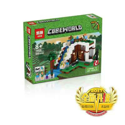 Lego Compatible Lepin 18028 Minecraft The Waterfall Base 568pcs