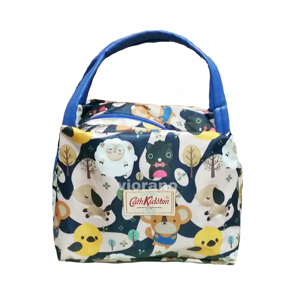 Tas Bekal Anak Motif Karakter Tas Piknik Anti Air Cooler Lunch Bag Perlengkapan Bekal Anak Goodiebag