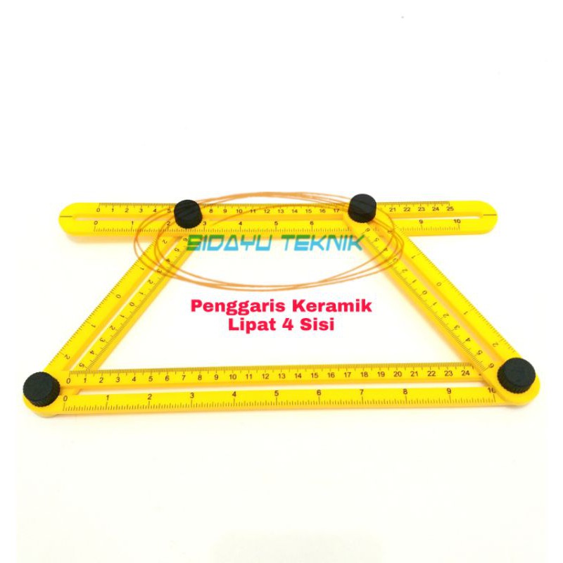 

Penggaris Keramik Lipat 4 Sisi