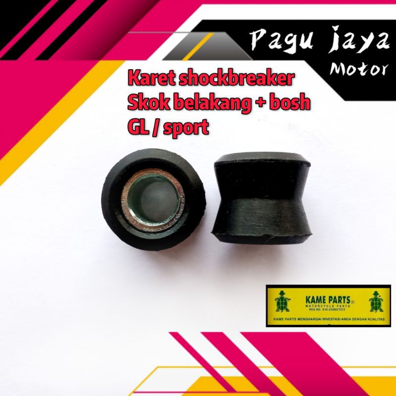 (isi 2) karet shockbreaker skok belakang gl max pro megapro tiger + bosh