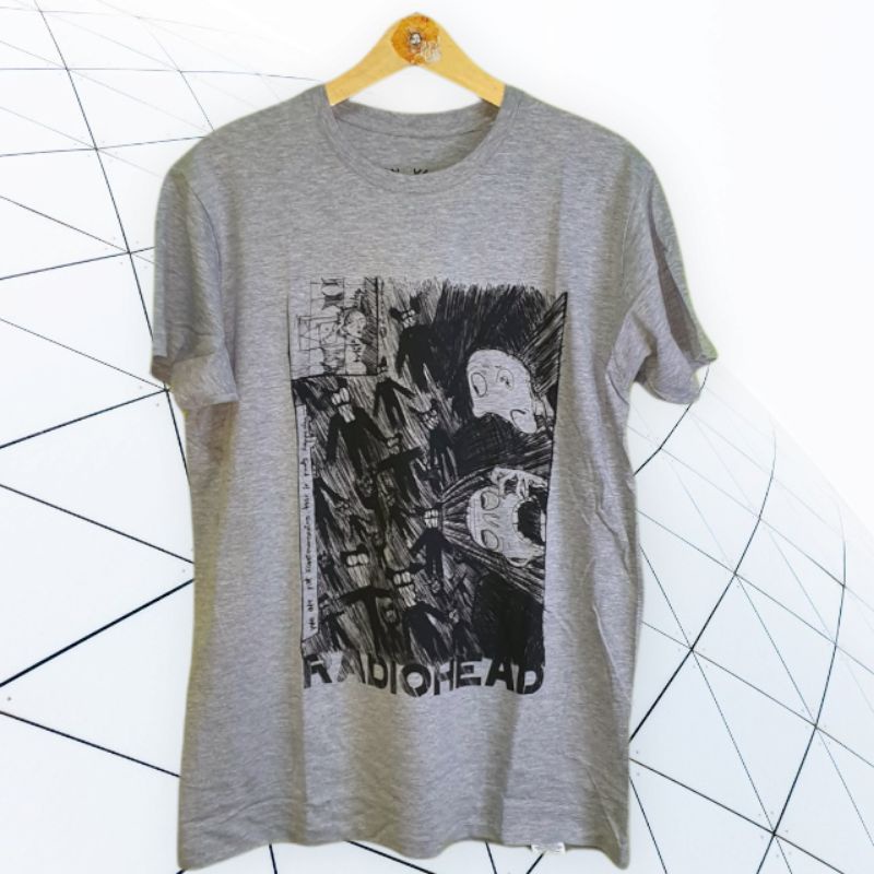 T-Shirt Radiohead: Scribble (Kaos Band Original)