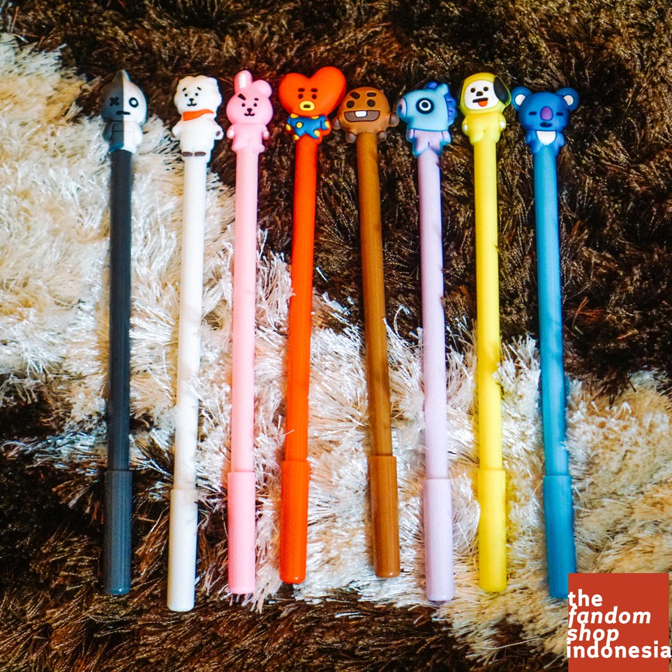 

Pulpen/Gel Pen BT21 Characters [READY STOCK]